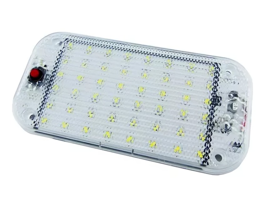 LUZ DE TECHO 48 LED CX05 12/24V LUZ BLANCA - 4