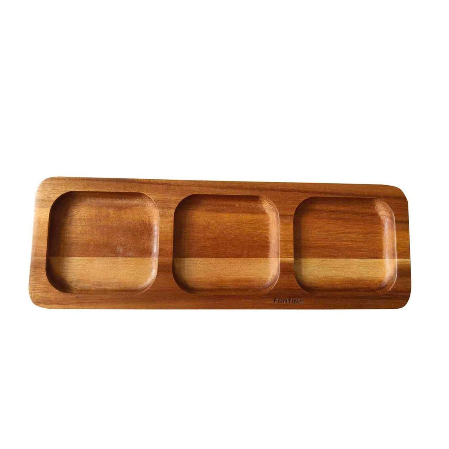 BANDEJA APERITIVO DE MADERA 30X10 - 2
