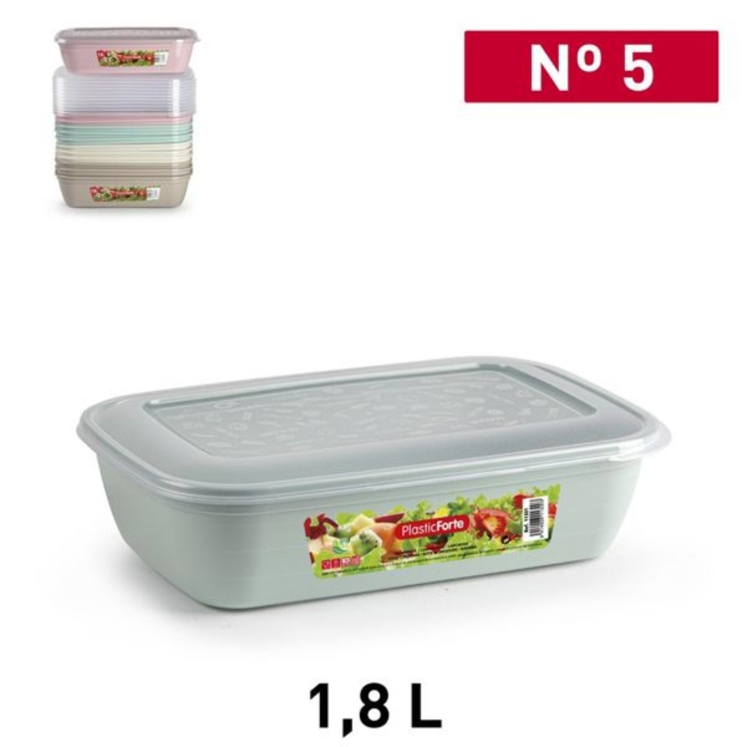 FIAMBRERA CLASSIC 1,8 L COLORES SURTIDOS - 1