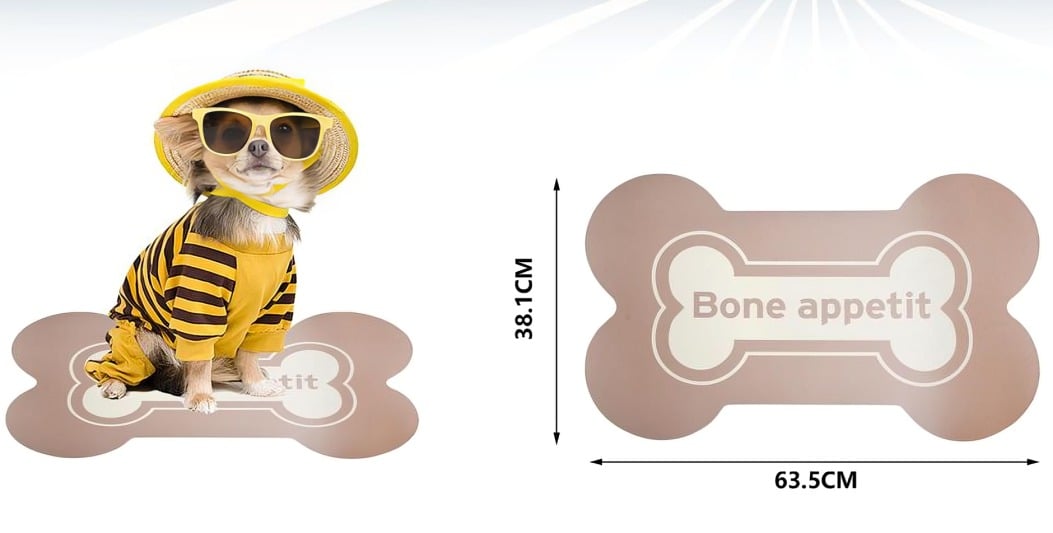 ALMOHADILLA PARA MASCOTAS BEIGE 63.5X38.1 CM - 3