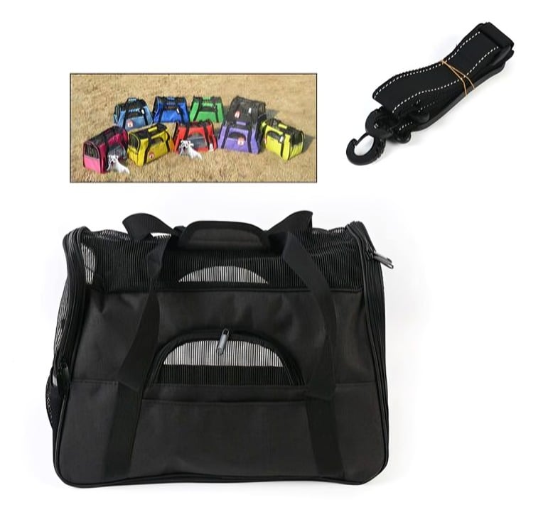BOLSO TRANSPORTÍN PARA MASCOTAS 40X20X26 CM - 1