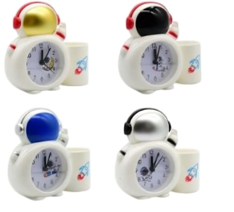 RELOJ DESPERTADOR 13.5X14.5 CM DE DIÁMETRO - 1