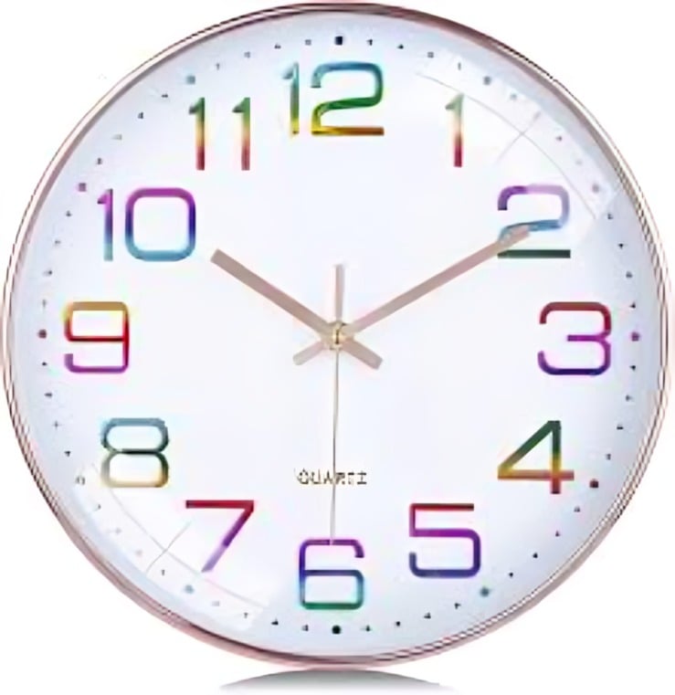 RELOJ DE PARED 26 CM DE DIÁMETRO - 2