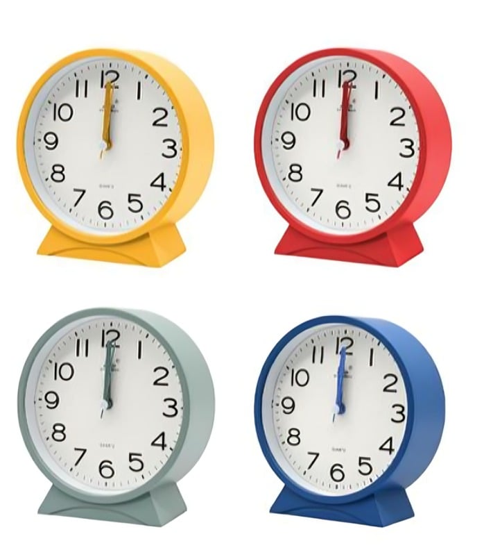 RELOJ DESPERTADOR 12X11,5 CM DE DIÁMETRO - 2