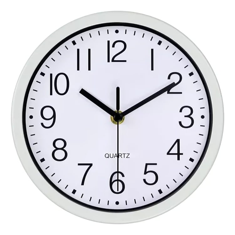 RELOJ DE PARED 26 CM DE DIÁMETRO - 1