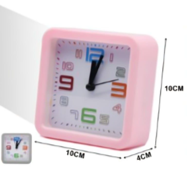 RELOJ DESPERTADOR 10X4X10 CM - 1