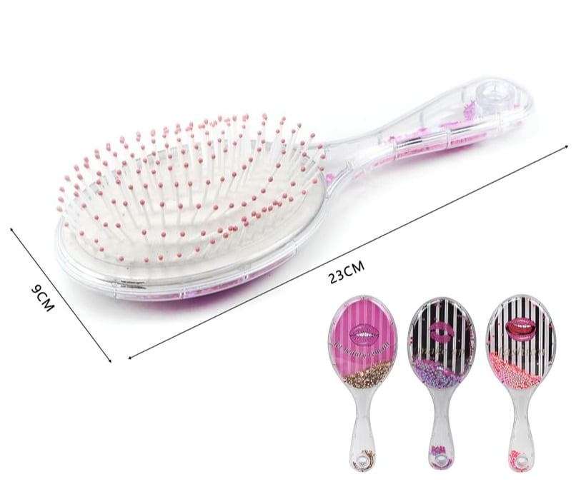 CEPILLO DE PELO DESENREDANTE FIGURA DE LABIOS - 1