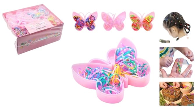 CAJA MARIPOSA CON GOMITAS/LIGAS - 2