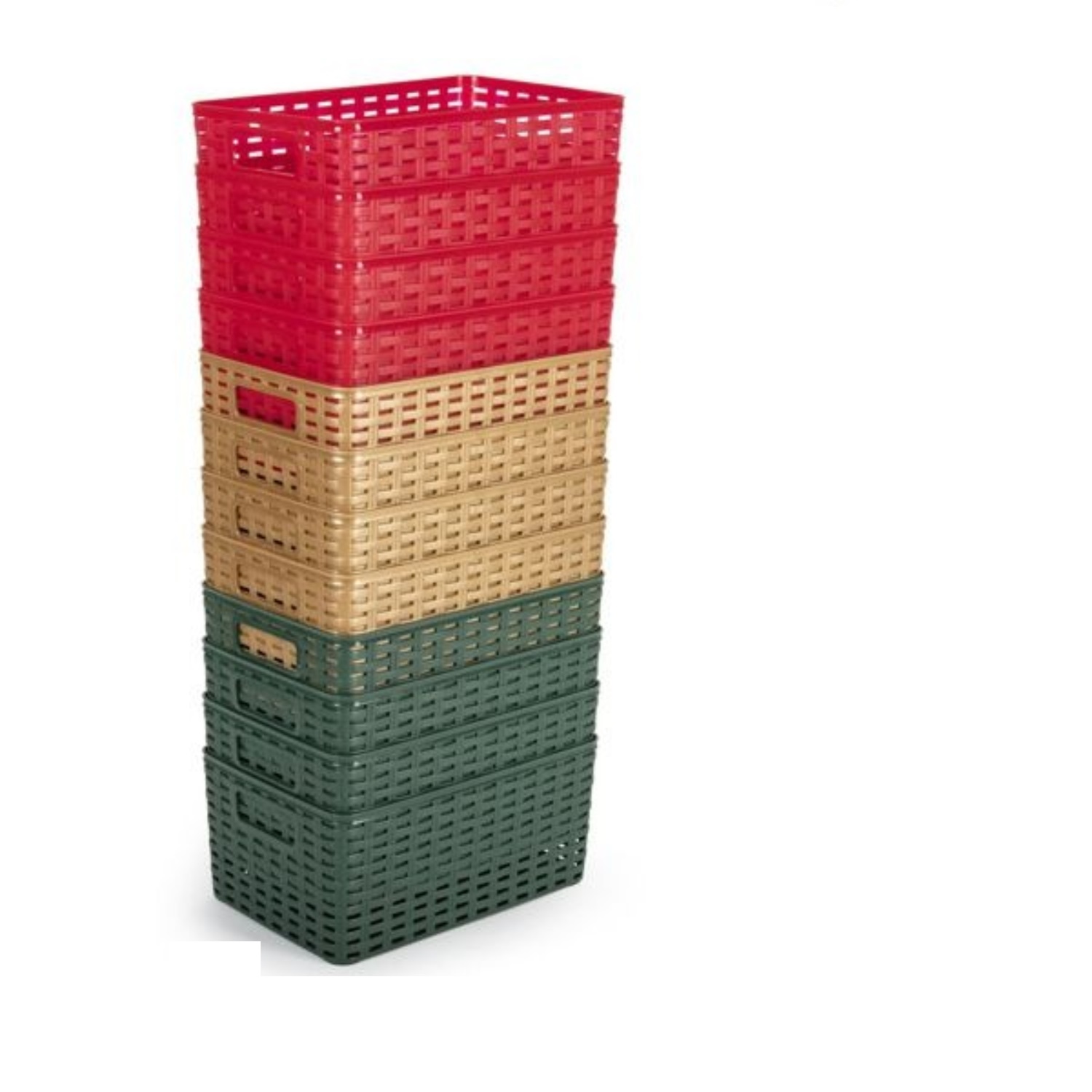 CESTA RATTAN MULTIUSO 6L 20X29,5 CM - 1