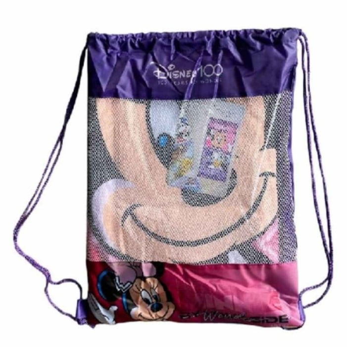 TOALLA PLAYA MF CON BOLSO 70X140 CM MINNIE - 1