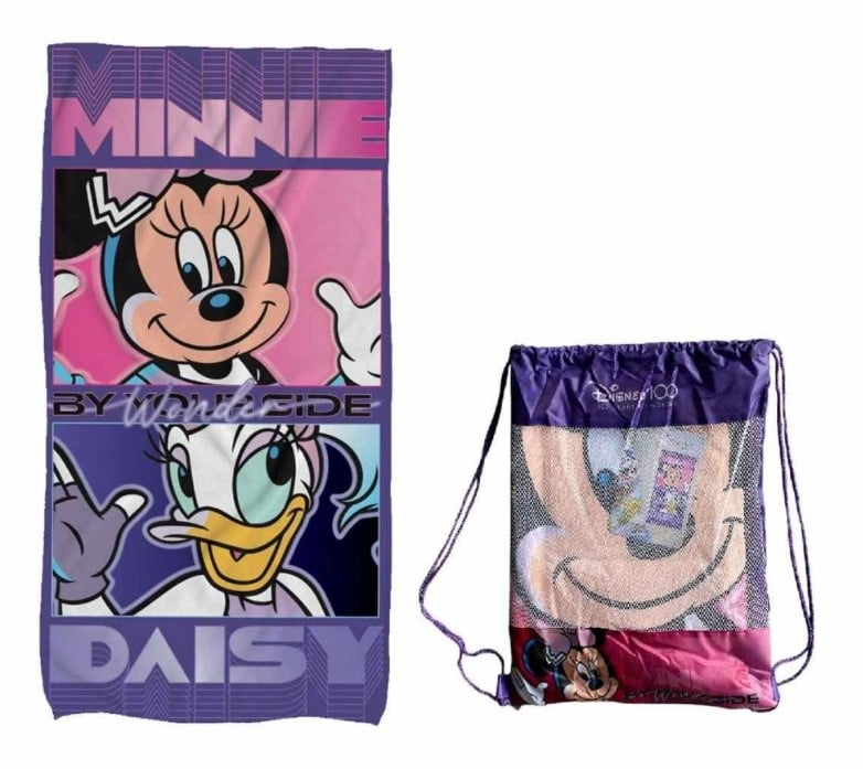 TOALLA PLAYA MF CON BOLSO 70X140 CM MINNIE - 2