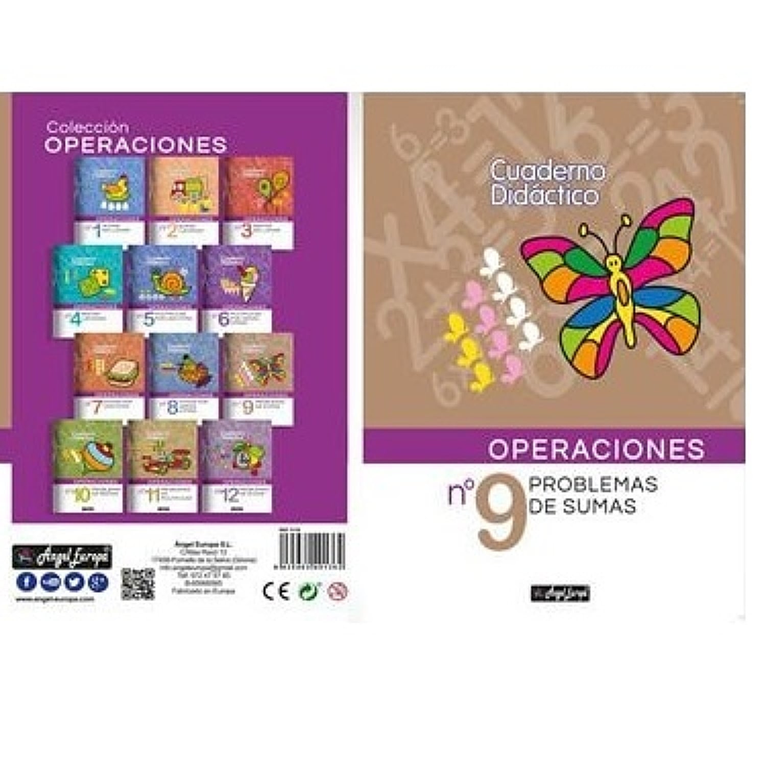LIBRO DIDACTICO DE OPERACIONES PROBLEMAS DE SUMA NO. 09 - 1