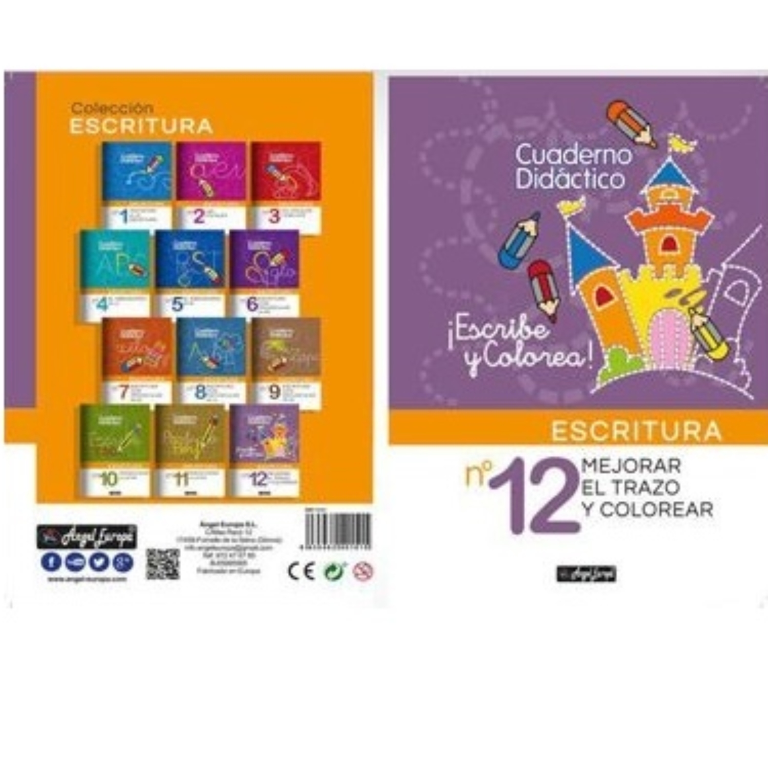 LIBRO DIDACTICO DE ESCRITURA NO. 12 - 1