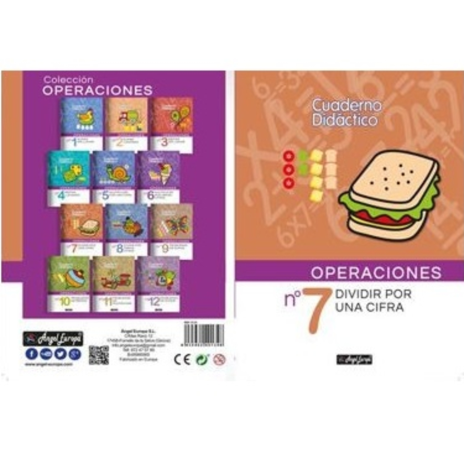 LIBRO DIDACTICO DE OPERACIONES DIVIDIR POR UNA CIFRA NO. 07 - 1