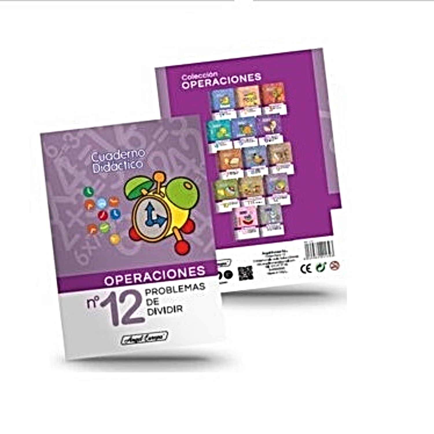 LIBRO DIDACTICO DE OPERACIONES PROBLEMAS DE DIVIDIR NO. 12 - 1