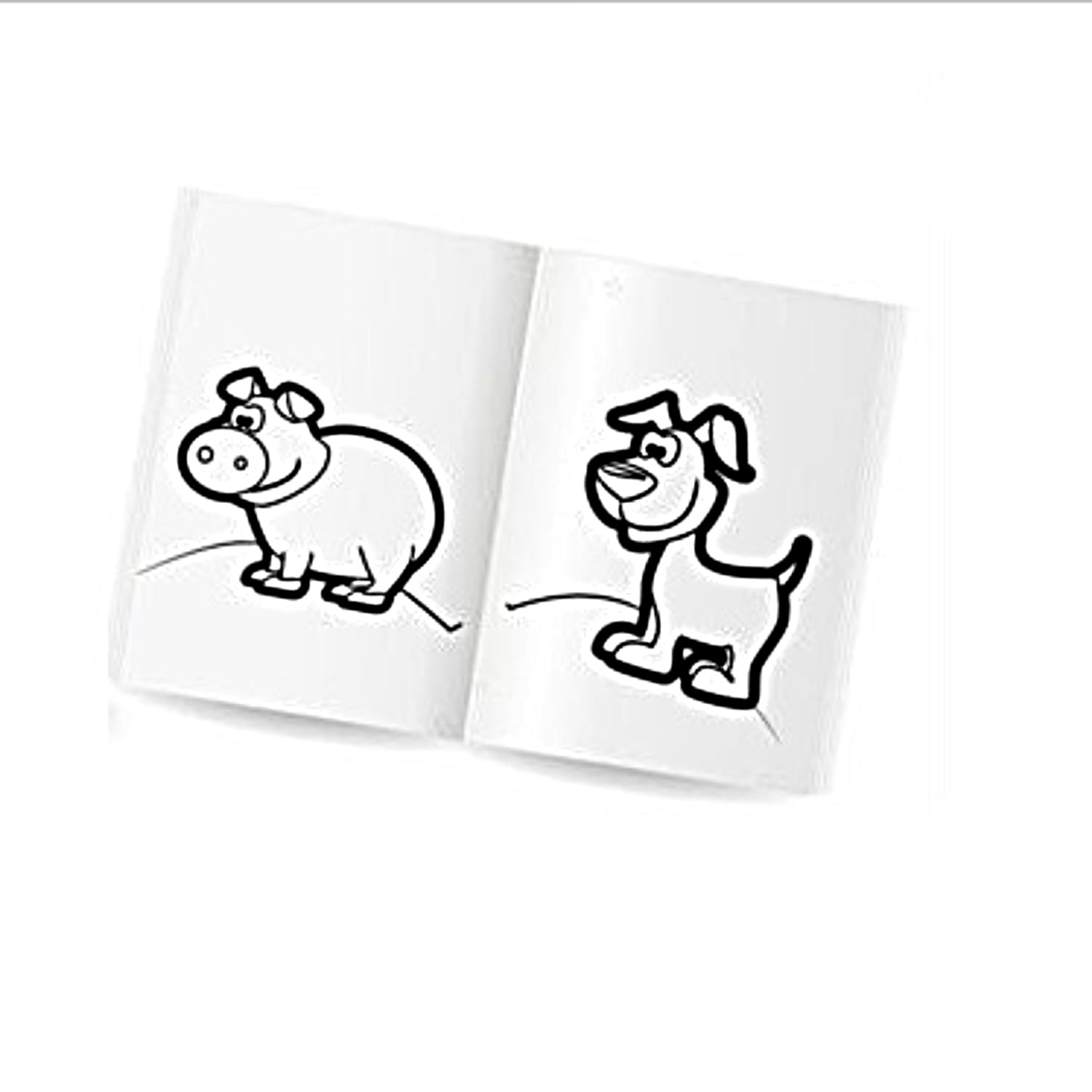 LIBRO DIDACTICO DIVER PINTA ANIMALES DOMESTICOS - 1
