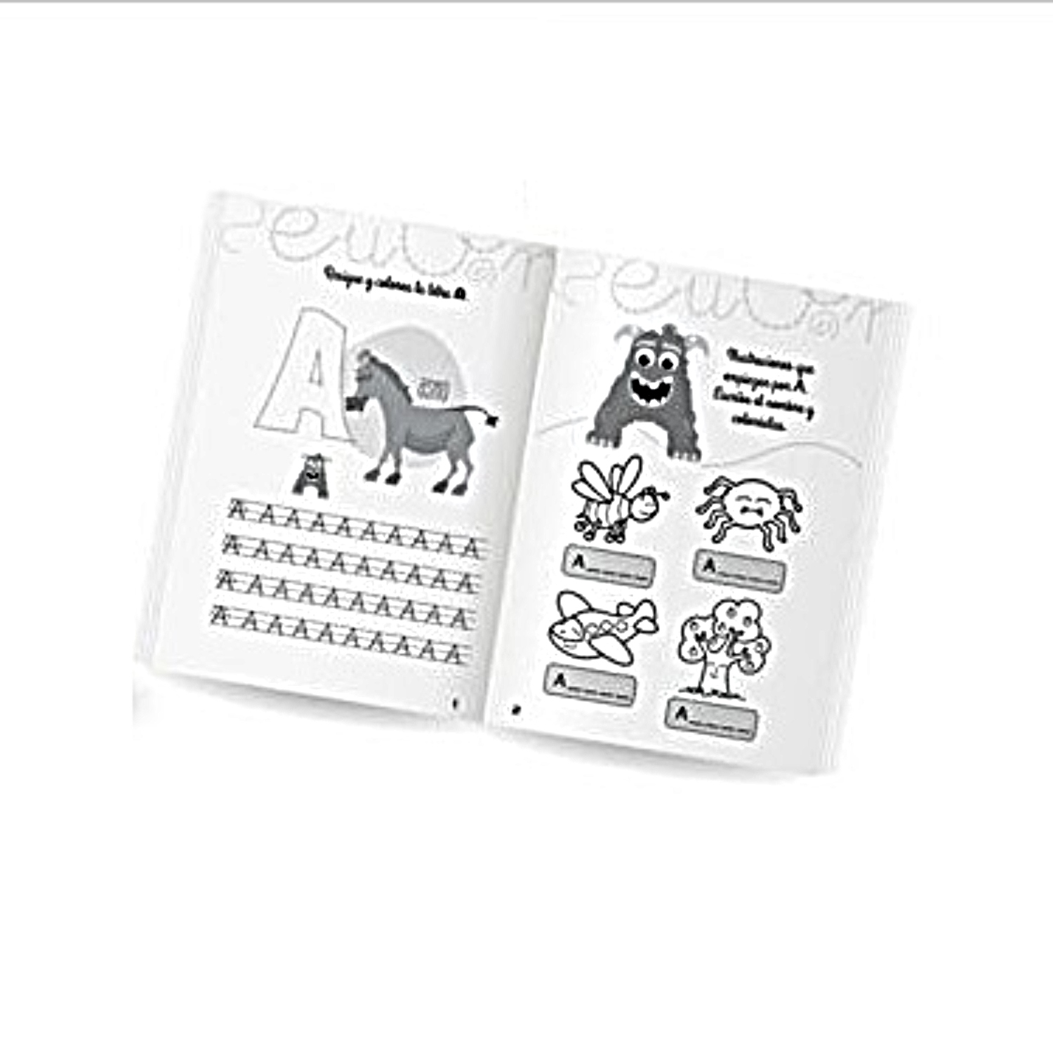LIBRO DIDACTICO DE ACTIVIDADES CON LETRAS - 1