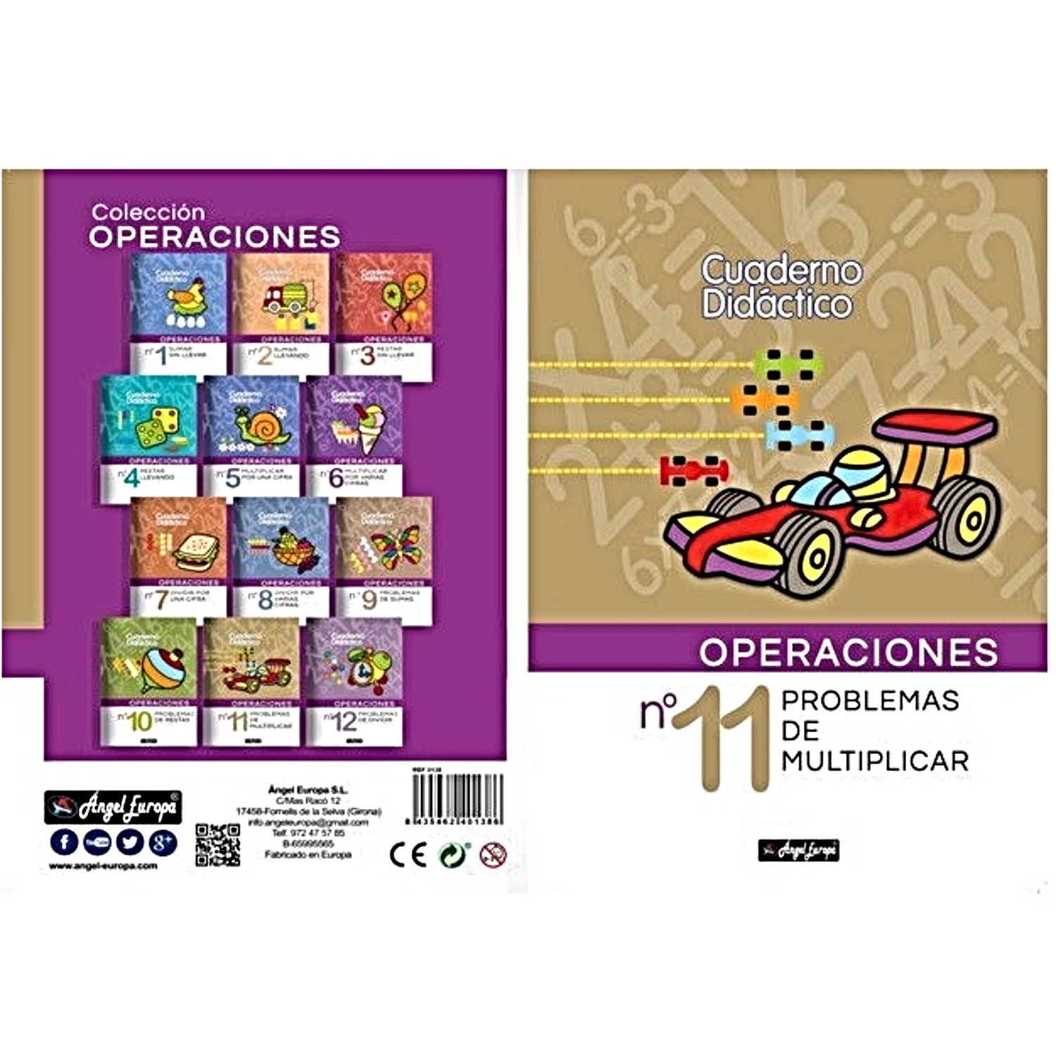 LIBRO DIDACTICO DE OPERACIONES PROBLEMAS DE RESTA NO. 11 - 1