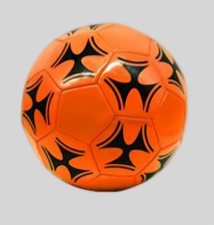 BALON DE FÚTBOL  COSIDO A MÁQUINA NARANJA - 1