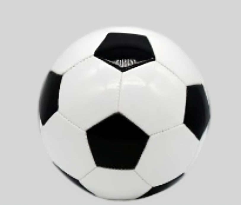 BALON DE FÚTBOL BLANCO Y NEGRO - 1