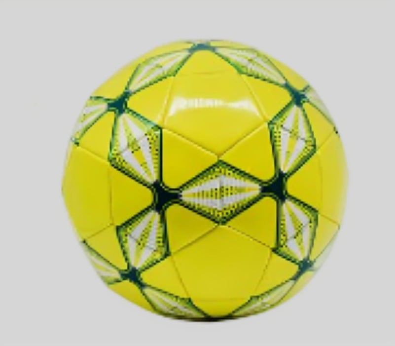 FÚTBOL PVC TAMAÑO 5 AMARILLO - 1