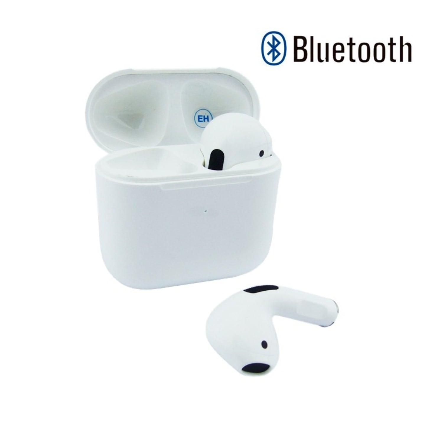 AUDIFONO TRUE WIRELESS BLUETOOTH MOD.PRO4 CON CARGADOR MAGNETICO,CABLE IPHONE - 4