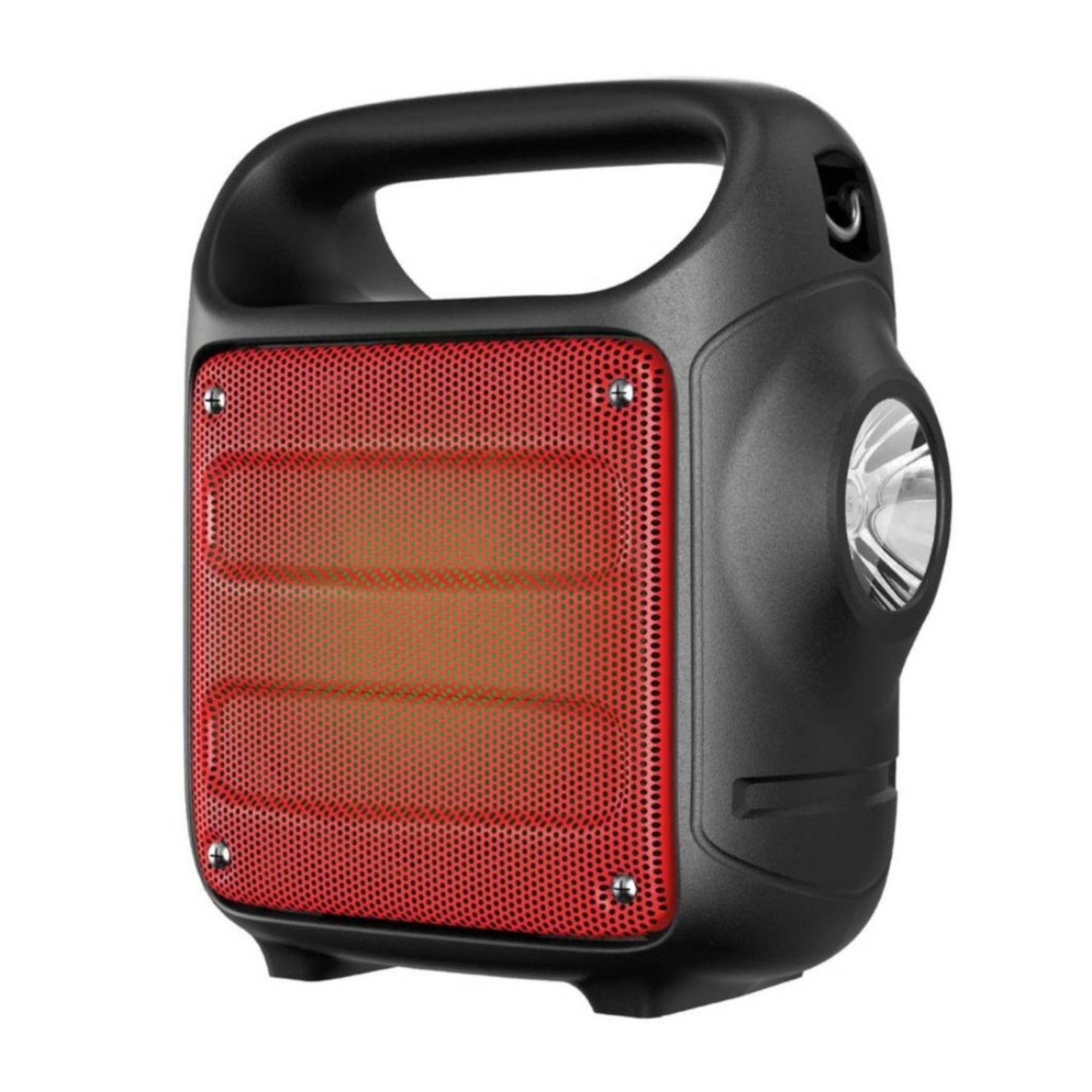 PARLANTE PORTATIL ALTAVOZ RECARGABLE FM - USB - SD AUDIOPRO ROJO - 2