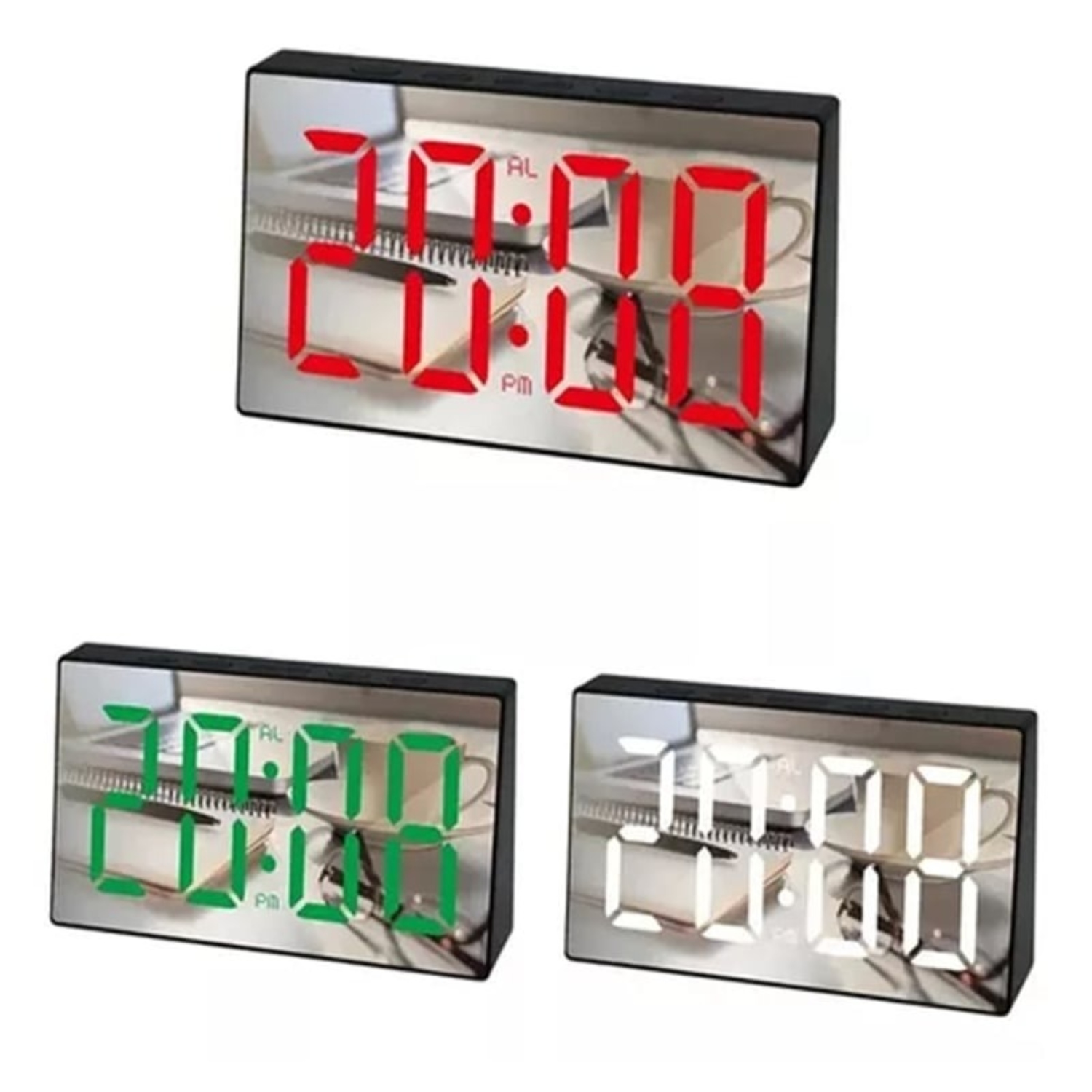 RELOJ DESPERTADOR LED DS-3699L GAOSIIO - 2