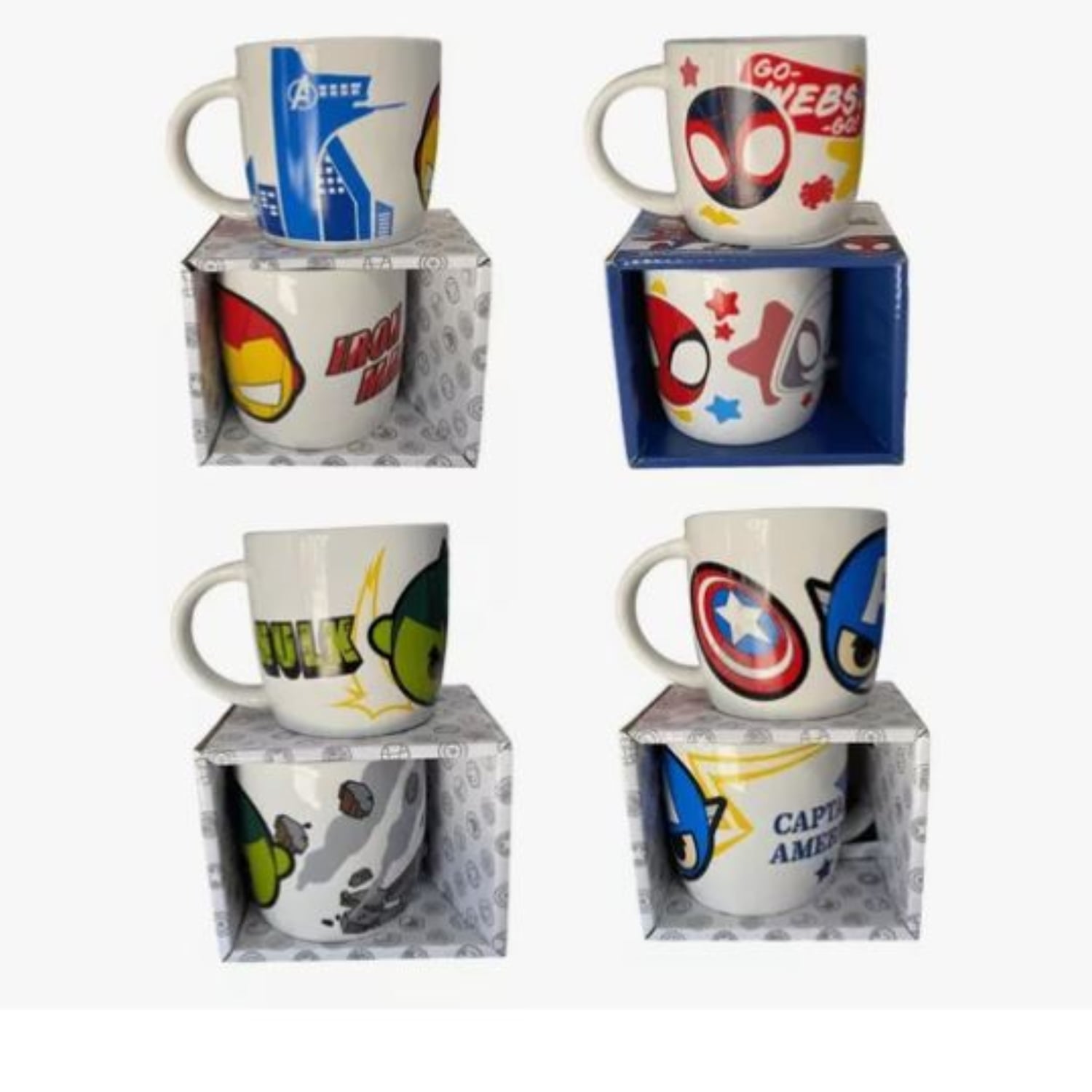 TAZON OVALADO COLECCIÓN MARVEL CAPITAN AMERICA - 2