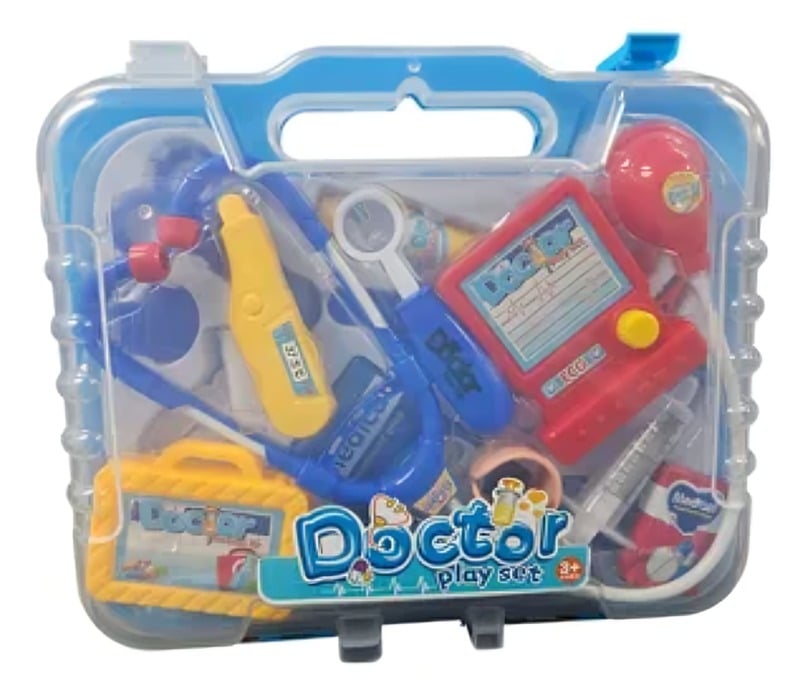 MALETA DOCTOR AZUL 19PCS 25CM X 6.5CM X 29 CM - 1