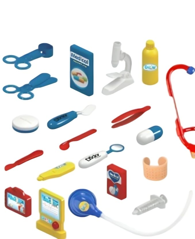 MALETA DOCTOR AZUL 19PCS 25CM X 6.5CM X 29 CM - 3