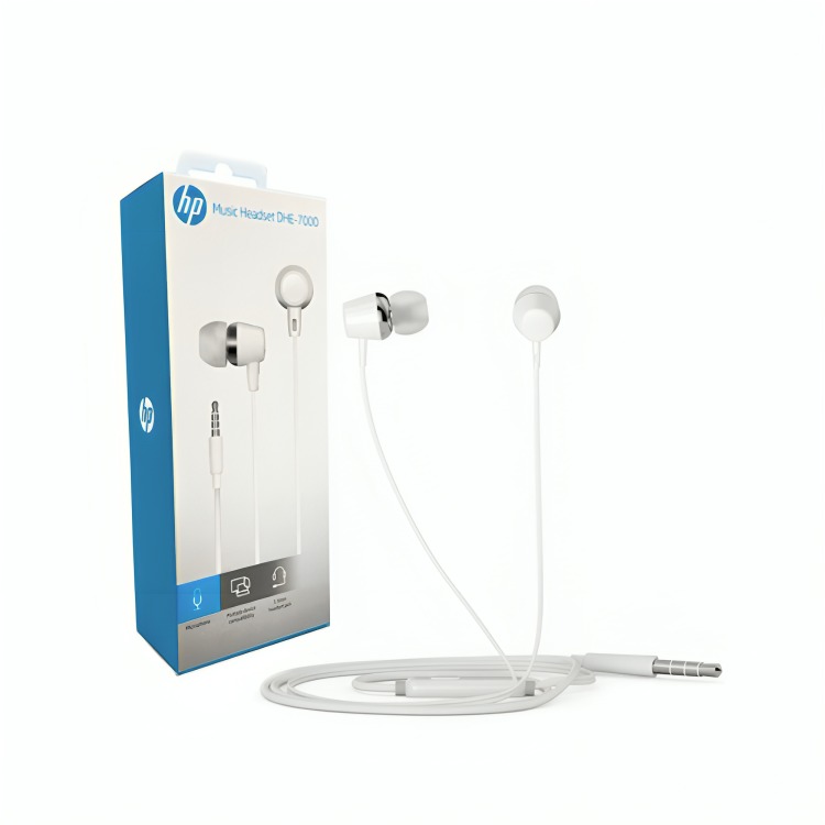 AUDIFONOS IN EAR DHE-7000 BLANCOS - 3