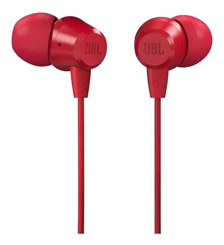 AUDIFONO JBL IN EAR C50HI ROJO - 2