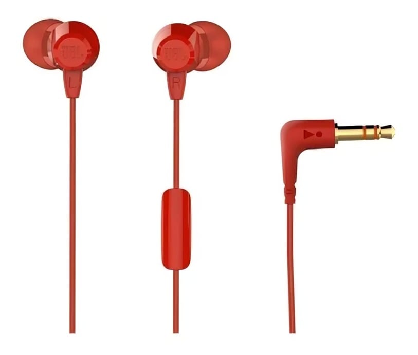 AUDIFONO JBL IN EAR C50HI ROJO - 3