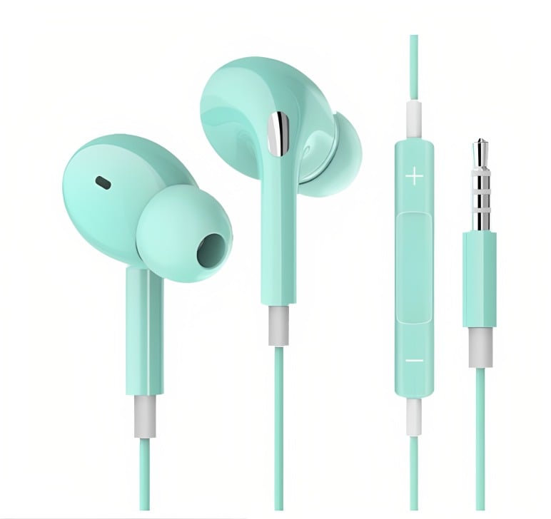 AUDIFONO AURICULAR MUSIC 28 - VERDE - 2