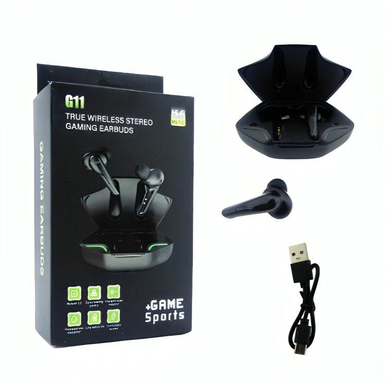 AUDIFONO TRUE WIRELESS BLUETOOTH MOD.G11 GAMER - 4
