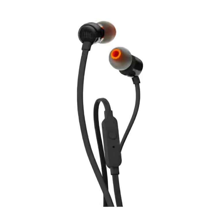 AUDIFONOS MANOS LIBRES JBL T110BK NEGRO - 1