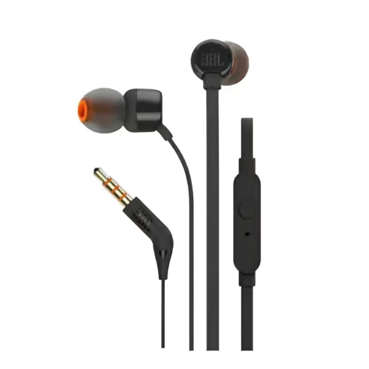 AUDIFONOS MANOS LIBRES JBL T110BK NEGRO - 3