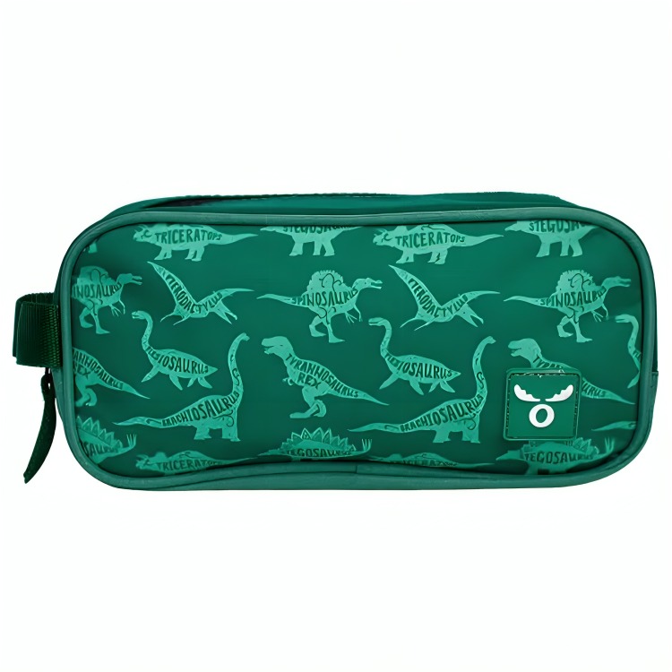 ESTUCHE ESCOLAR KIDS DINO MOOSE - VERDE - 2