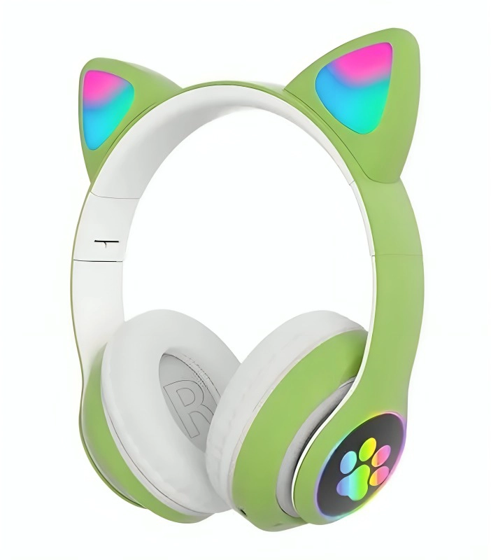 AUDIFONO GATO - VERDE - 2