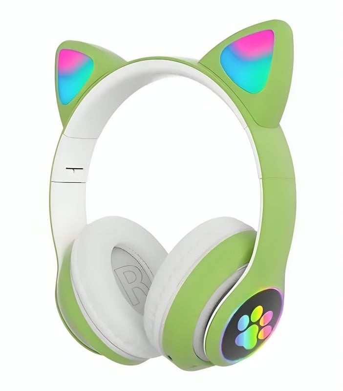 AUDIFONO GATO - VERDE - 2