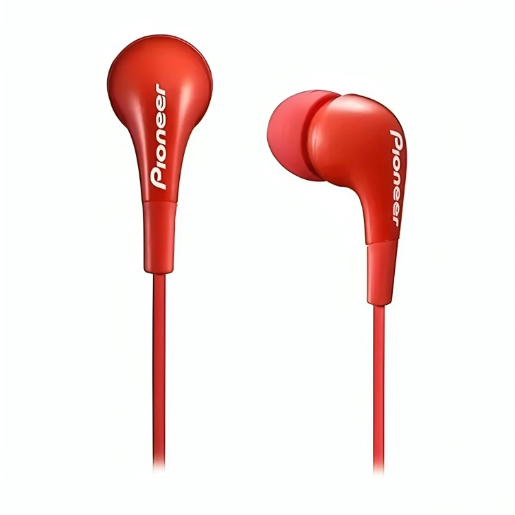 SECL502/R AUDIFONOS PIONEER ROJOS - 1