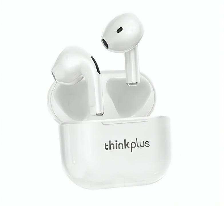 LENOVO AUDIFONOS INALÁMBRICOS LP40 TWS CON BLUETOOTH WHITE - 1