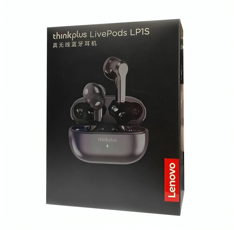LENOVO - AUDIFONOS IN-EAR INALÁMBRICOS LP1S LIVEPODS - BLACK - 1