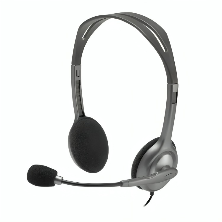 AUDÍFONO LOGITECH STEREO HEADSET ON-EAR H111 981-000612 - 2