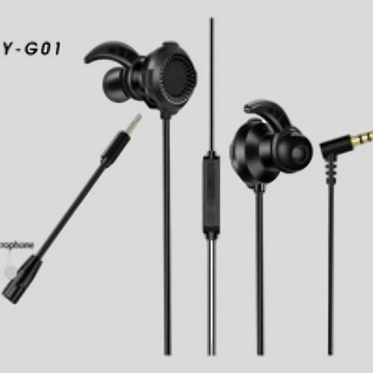 AUDIFONO STEREO EARPHONE CON MIC C6189 - 1