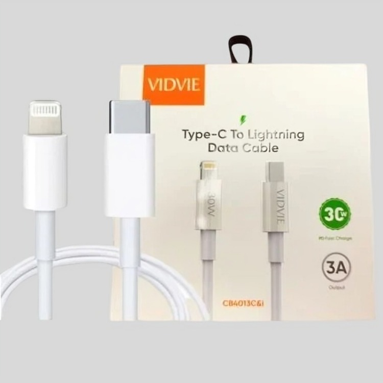 CABLE DATOS Y CARGA COMPATIBLE CON IPHONE IPAD IPOD TIPO C - LIGHTNING - 2