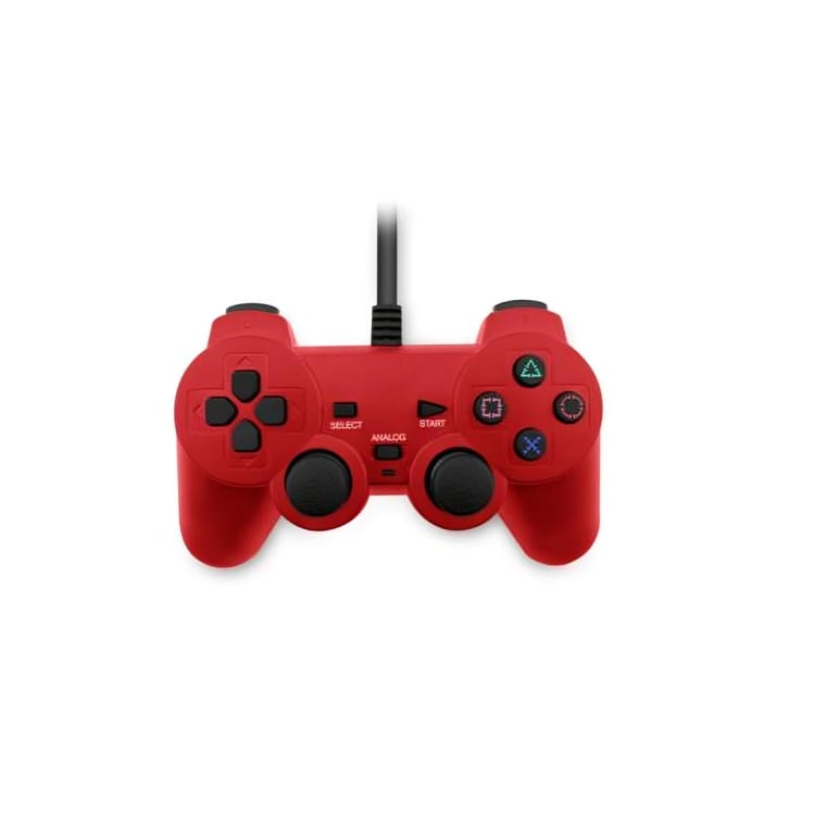 JOYPAD USB DOUBLE  PC RED - 2
