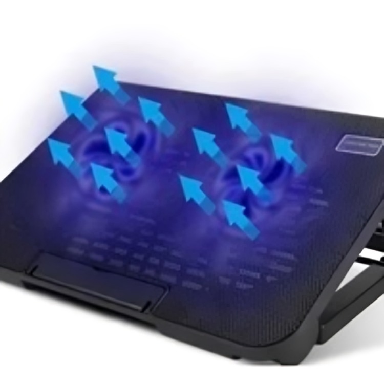 BASE COOLER VENTILADOR DE NOTEBOOK - N99 CON 2 VENTILADORES - 2