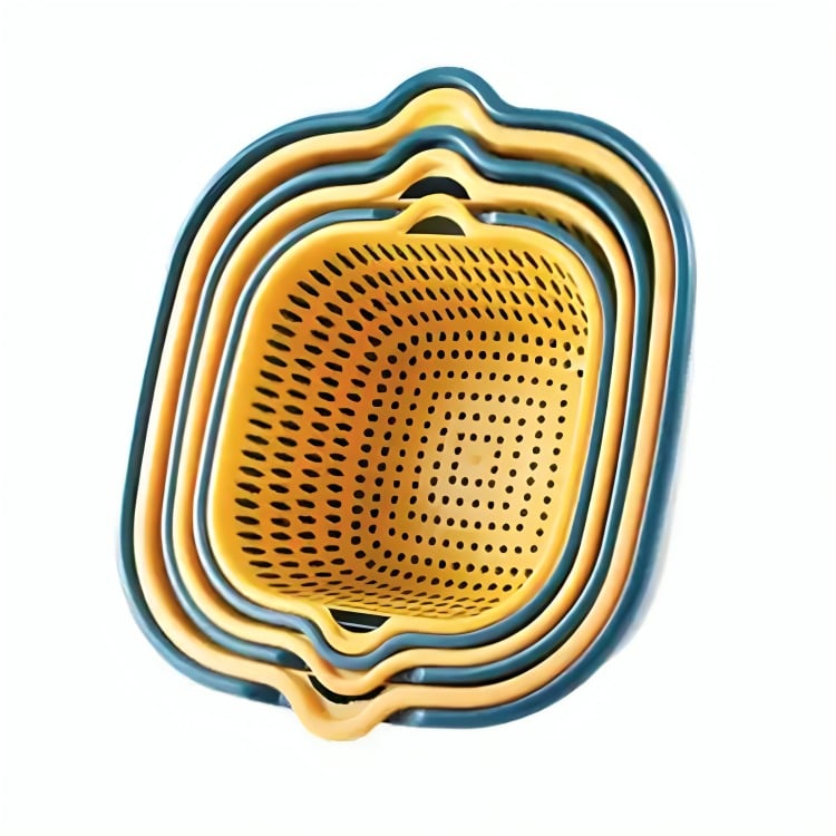 CESTA COLADOR PARA LAVADO DE VERDURAS MULTIFUNCIONAL - 3